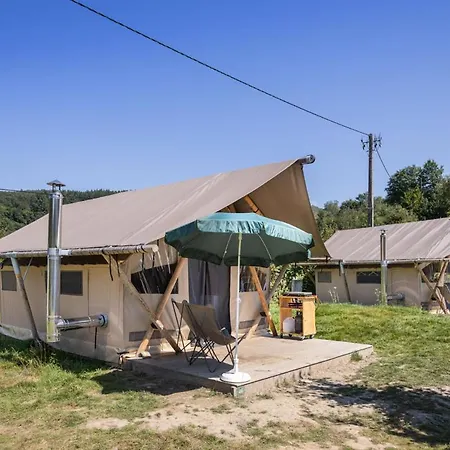 营地 Huttopia Vallee De La Semois 瑟穆瓦河畔夫雷斯